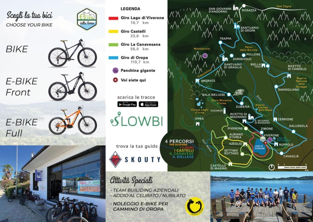 Greenappartament Del Lago Viverone Eksteriør bilde